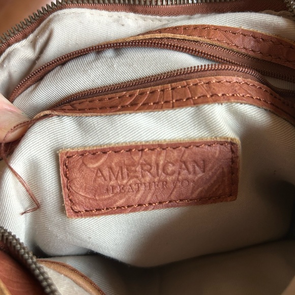 Embossed Leather Backpack - Picture 6 of 6